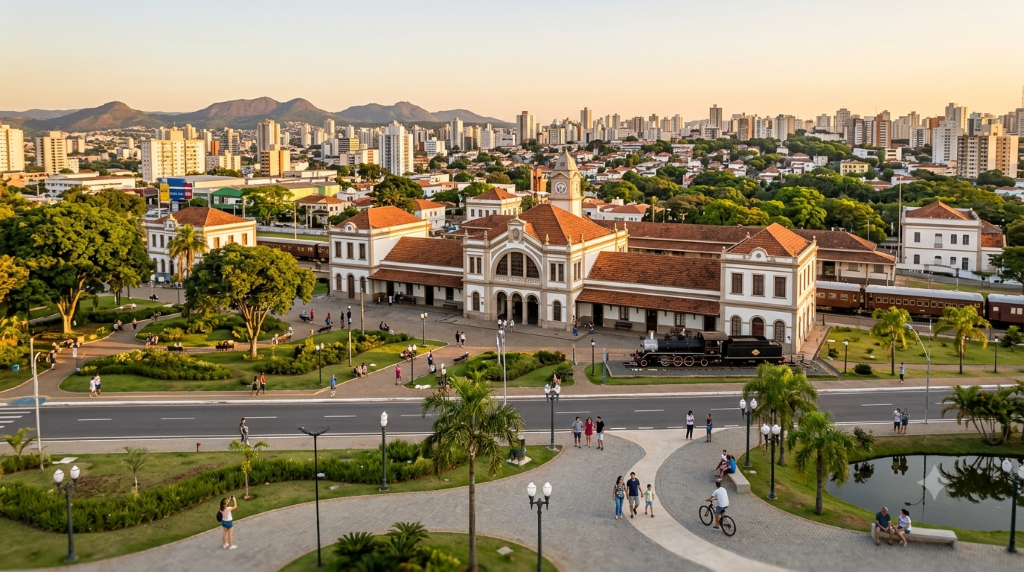 Vista da cidade de Campinas