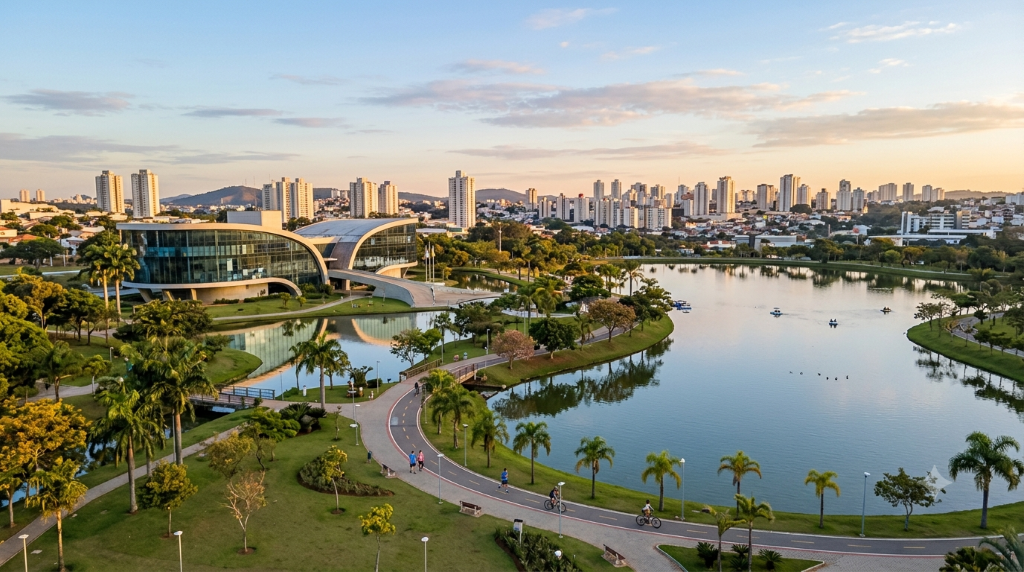 Vista da cidade de Sorocaba